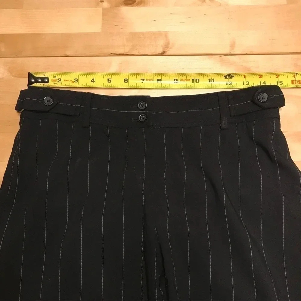 Adrienne Vittadini Pinstripe Dress Pants Career - Picture 5 of 10